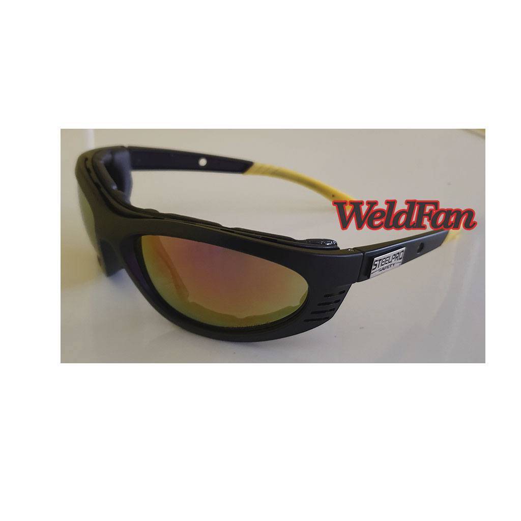 lentes turbine marco negro revo rojo – Weldfan