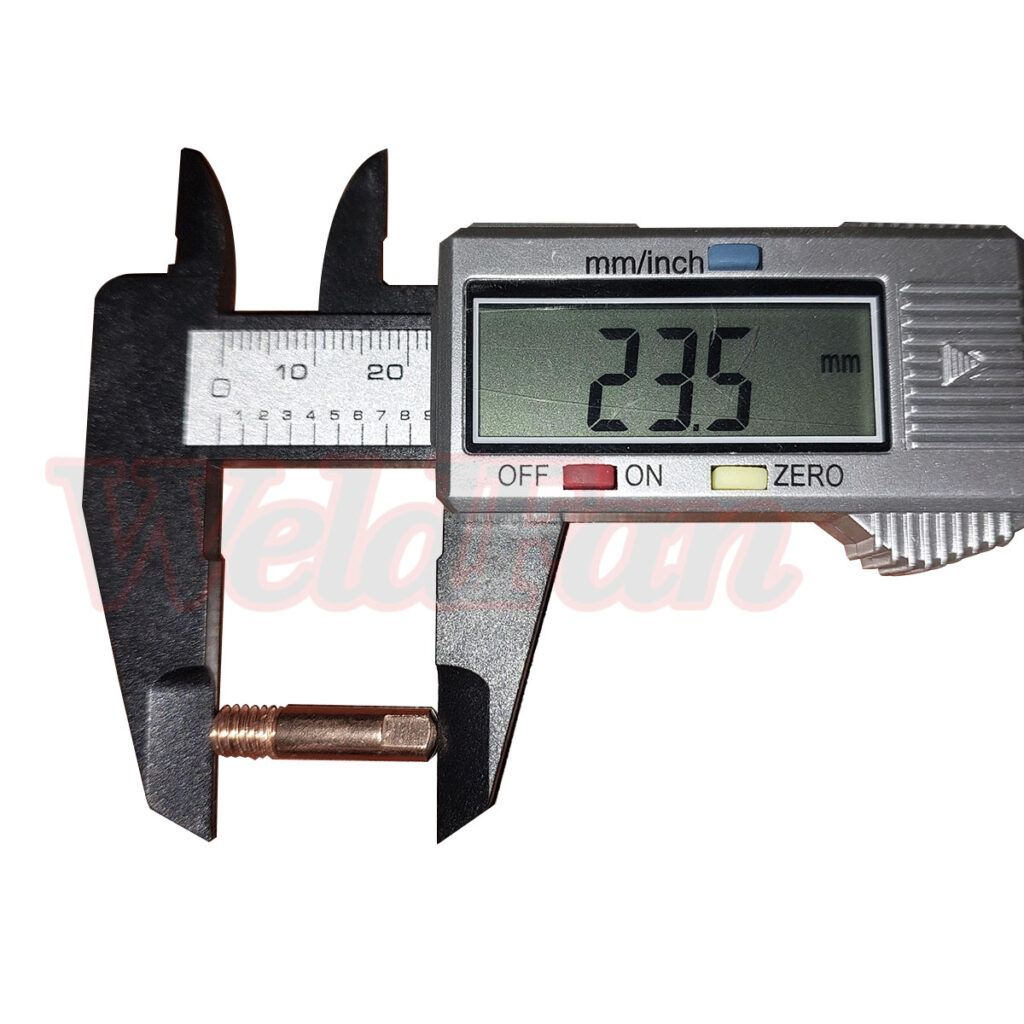 20 Pointes De Soudage MIG/MAG 0.8mm - Compatible Binzel 15AK - Cuivre Haute Conductivité Thermique/Électrique