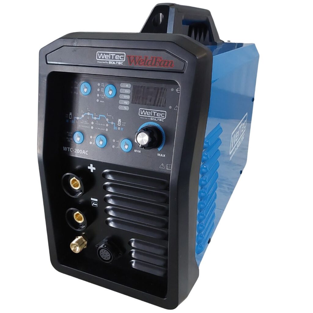 Maquina De Soldar Wtc-200 Ac/dc Para Aluminio. Inox, Carbono – Weldfan
