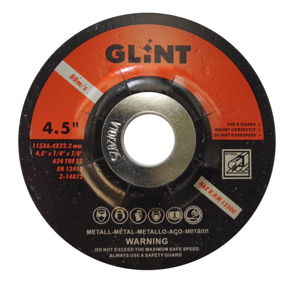 Disco De Desbaste Metal ( 41/2" X 6,4mm)