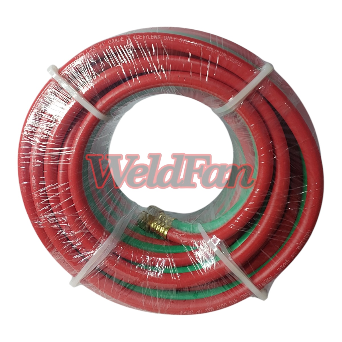 Manguera Oxicorte 15mts X 1/4 Con Terminales/ Manguera Doble - Imagen 4