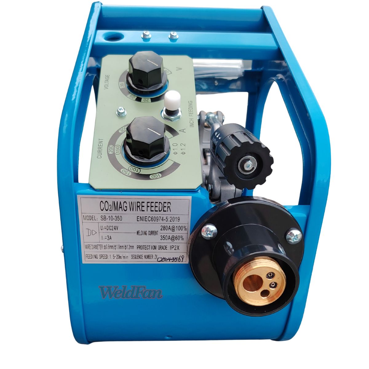 Maquina De Soldar Weltec Wtc-350 Mig- Mma/ 380v - Imagen 7