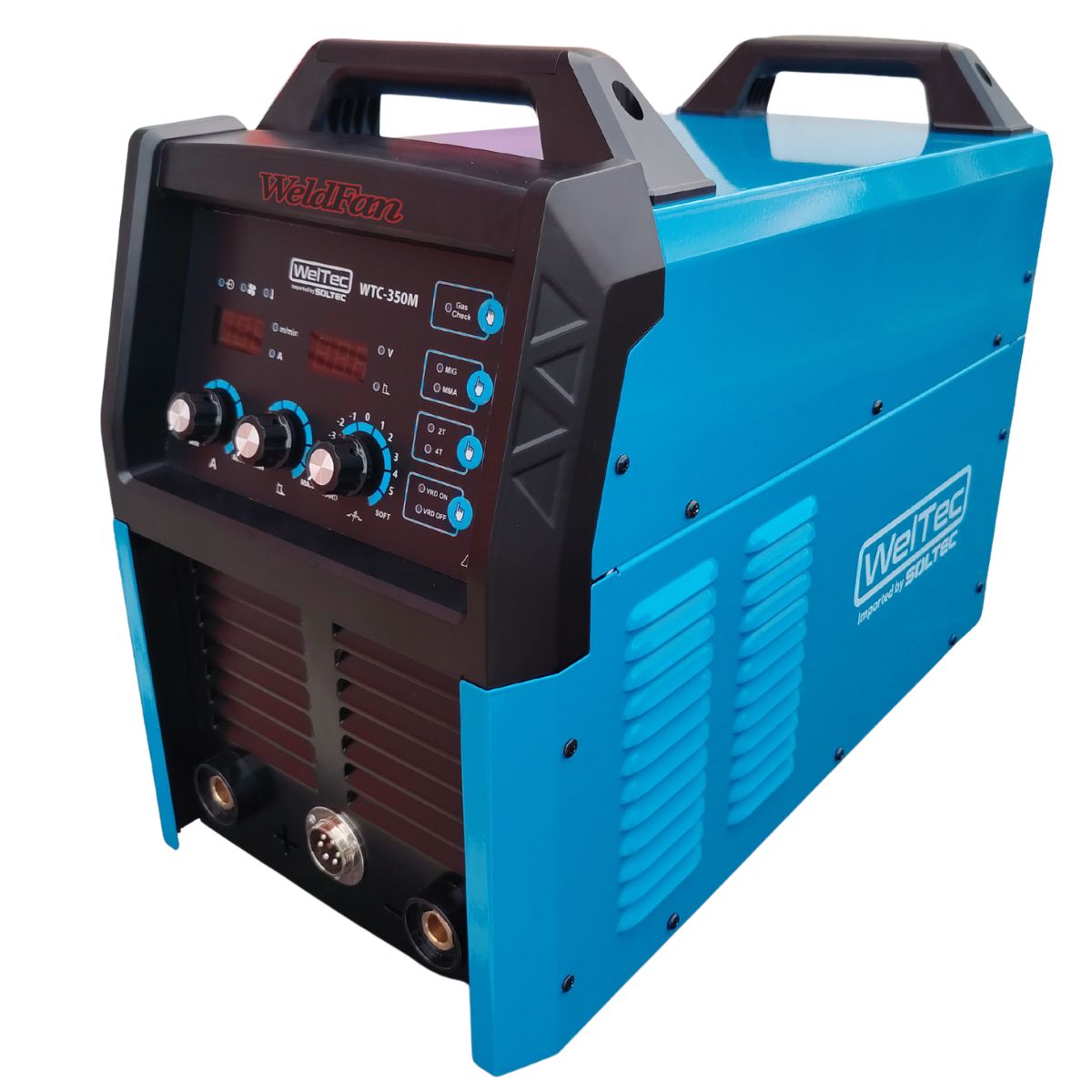 Maquina De Soldar Weltec Wtc-350 Mig- Mma/ 380v - Imagen 6