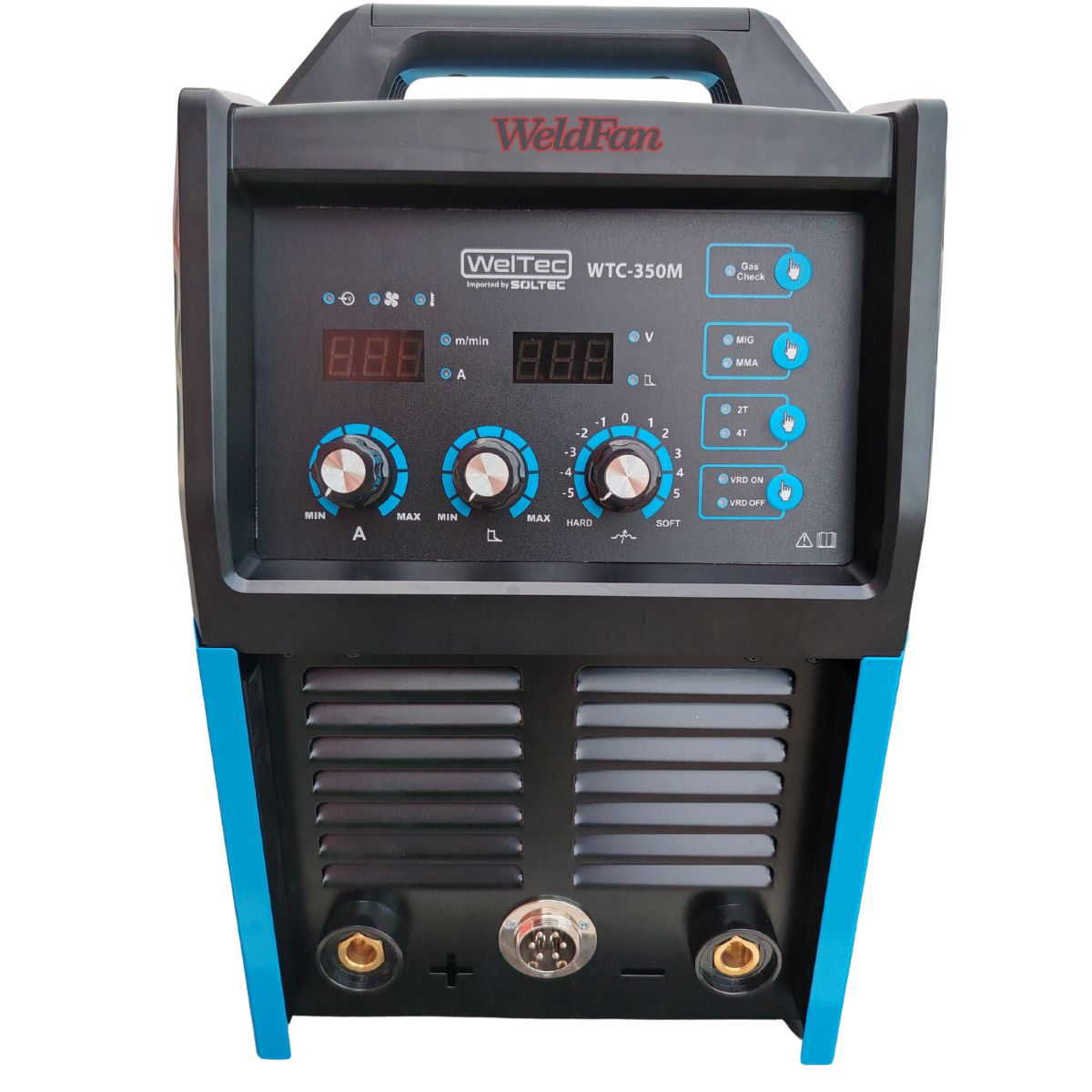 Maquina De Soldar Weltec Wtc-350 Mig- Mma/ 380v - Imagen 4