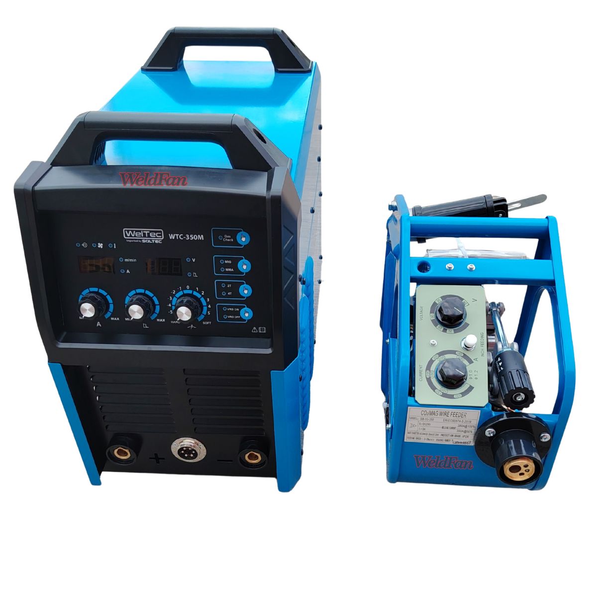 Maquina De Soldar Weltec Wtc-350 Mig- Mma/ 380v