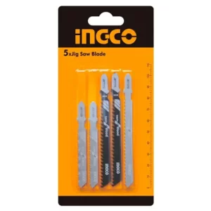 Set Juego De Hojas Para Sierra Caladora 5 Pcs Ingco Akj0051