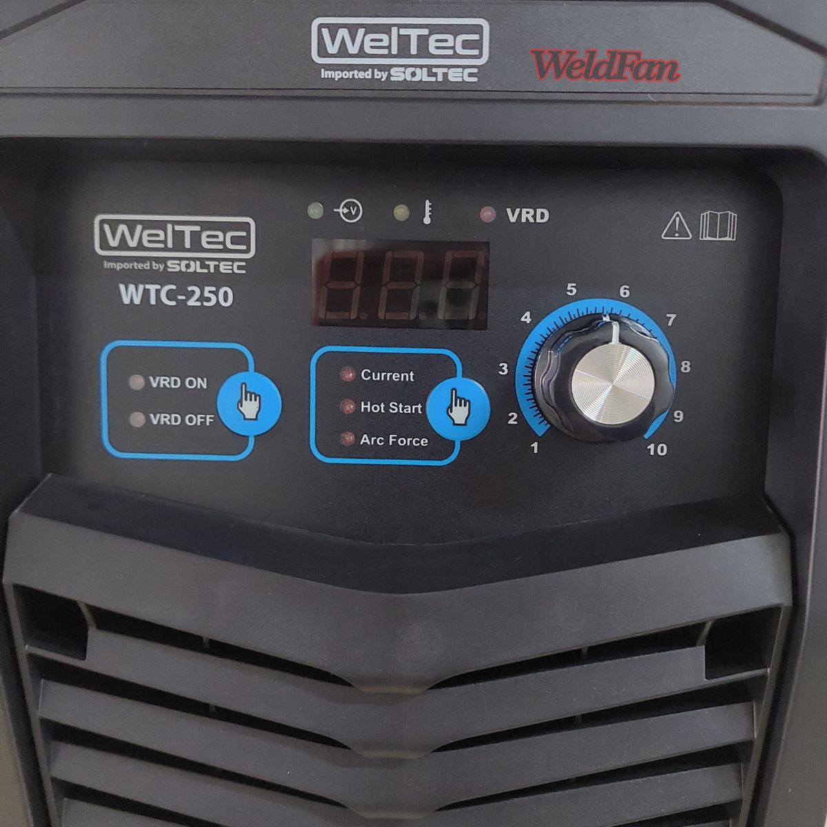 Maquina De Soldar Wtc-250a Mma 220v /250a Panel Digital - Imagen 4