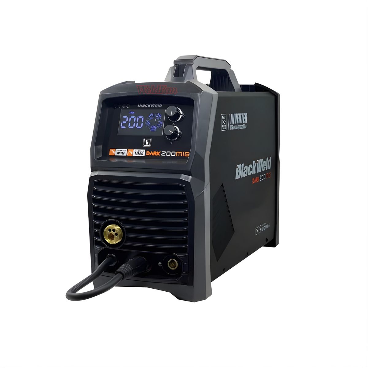 Maquina de soldar Multiproceso Blackweld dark 200 Mig 220v