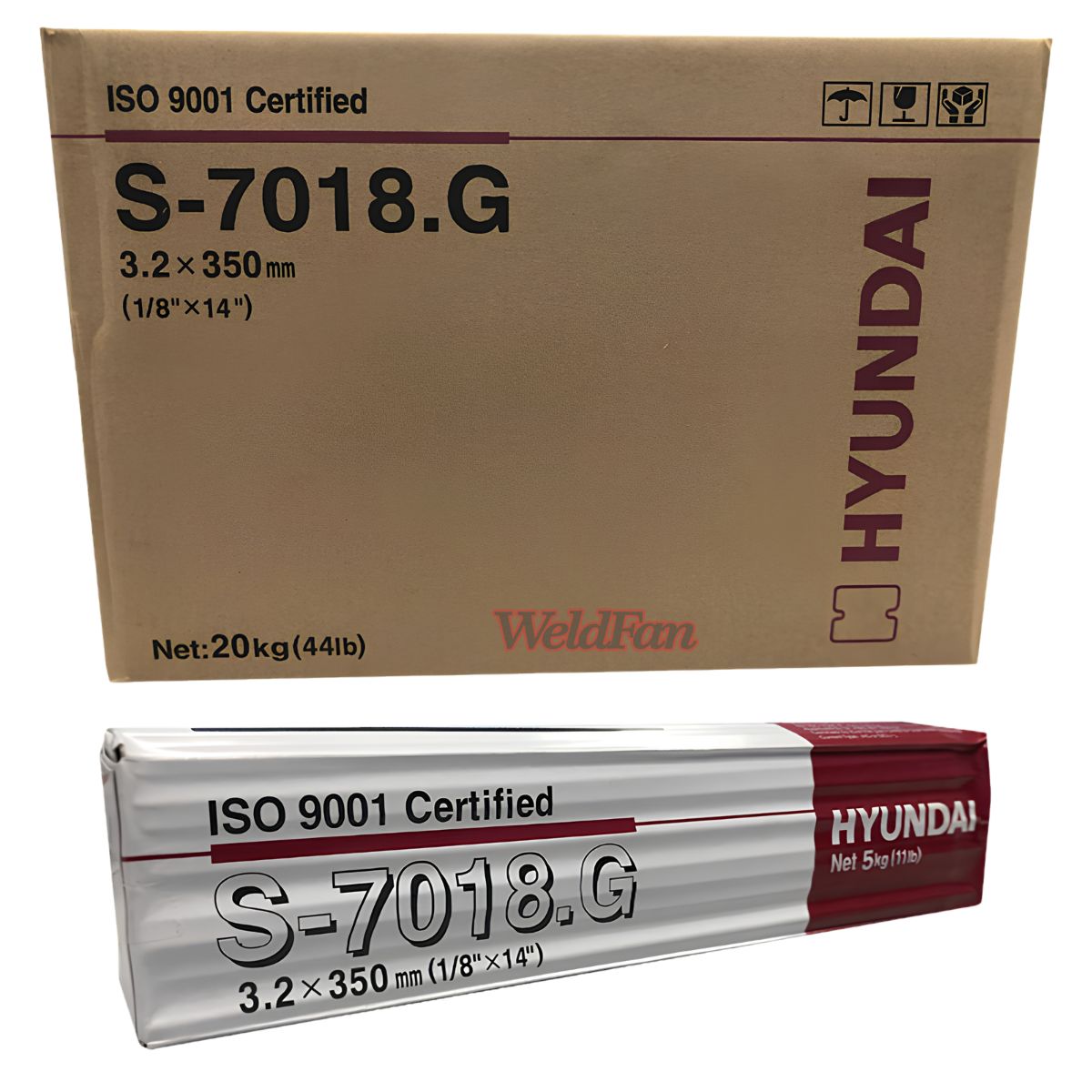 ELECTRODO HYUNDAI S-7018 3/32 X ( FORMATO 5KG) - Imagen 2