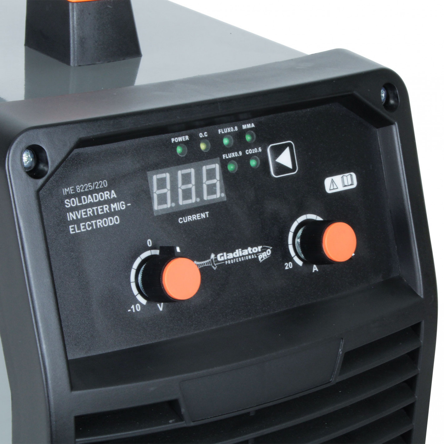 Soldadora GLADIATOR inverter mig elec 225 amp ime 8225/220 - Imagen 5