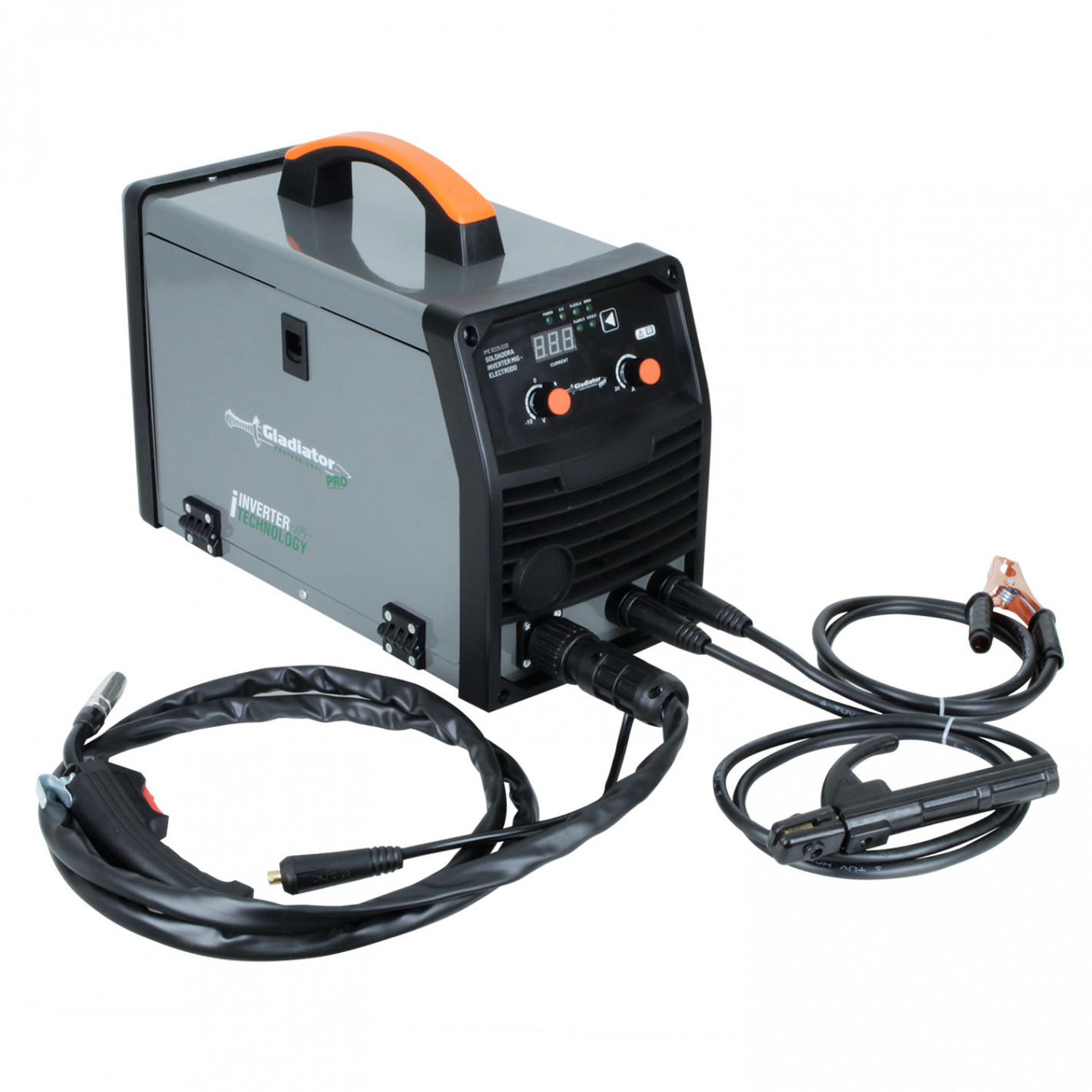 Soldadora GLADIATOR inverter mig elec 225 amp ime 8225/220