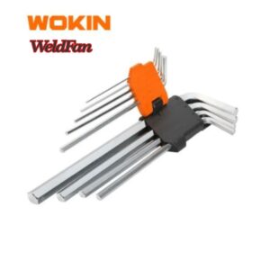 Juego de Llaves Allen Extra Larga 9 Piezas Wokin